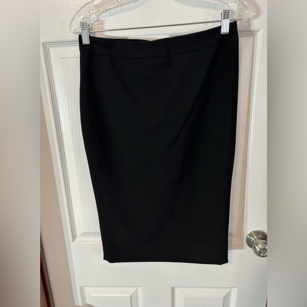 Reitmans Lined Pencil Skirt Black